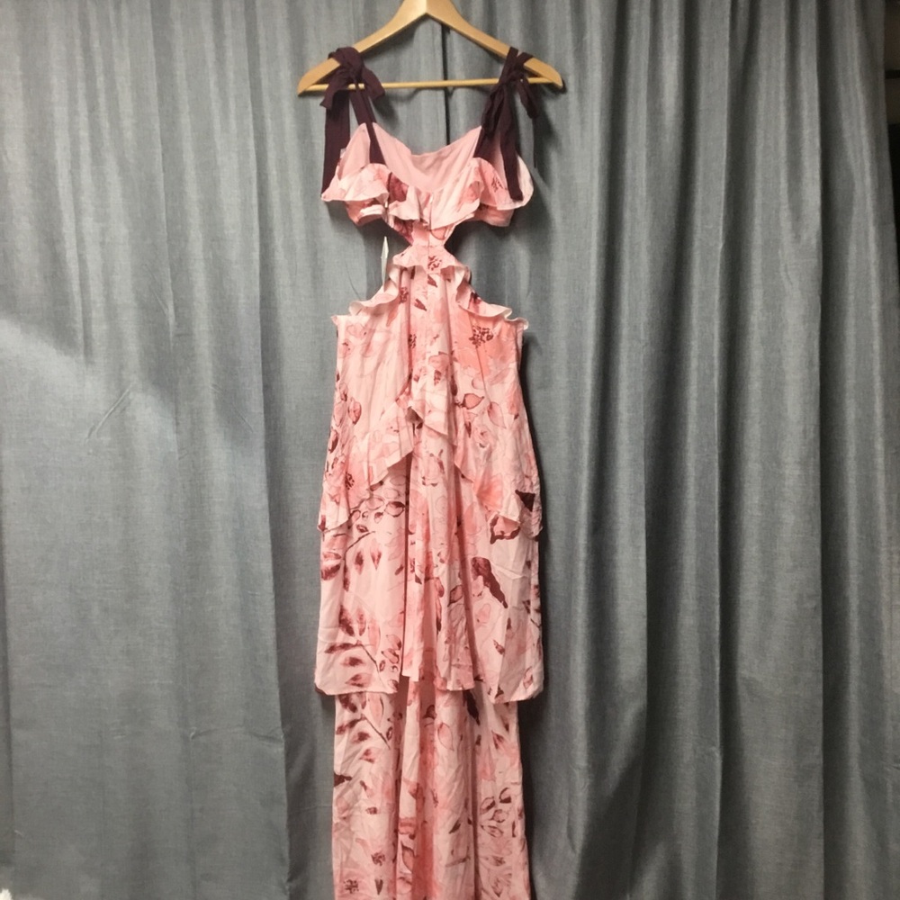 ByEgreis Floral Cutout Dress - Picture 9 of 10